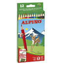 12 lápices de colores Alpino 