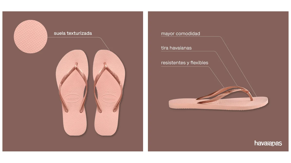 Chanclas Havaianas Slim para mujer
