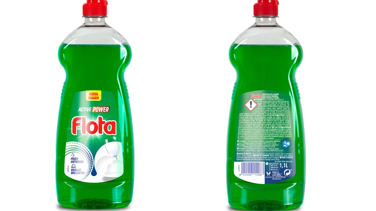 1.1L detergente lavaplatos manual Flota