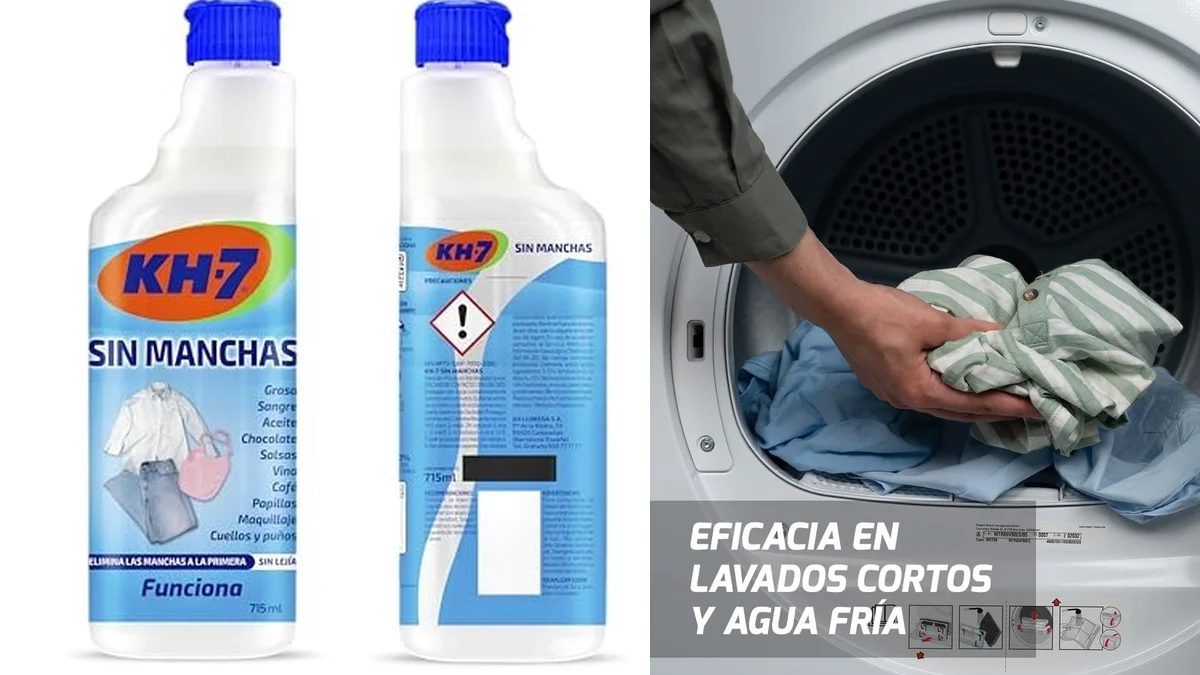 Quitamanchas KH-7 para sangre, vino, maquillaje etc. 715ml