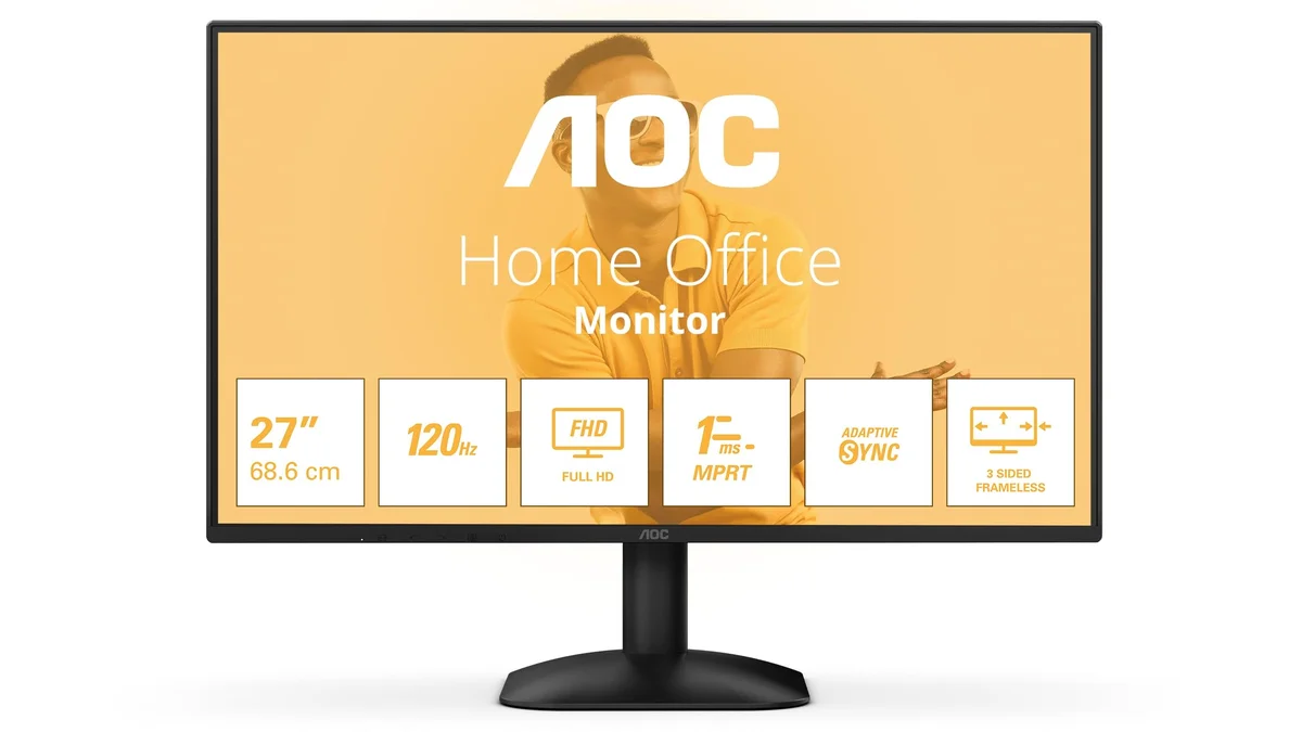Monitor 27" IPS FULLHD 120HZ AOC