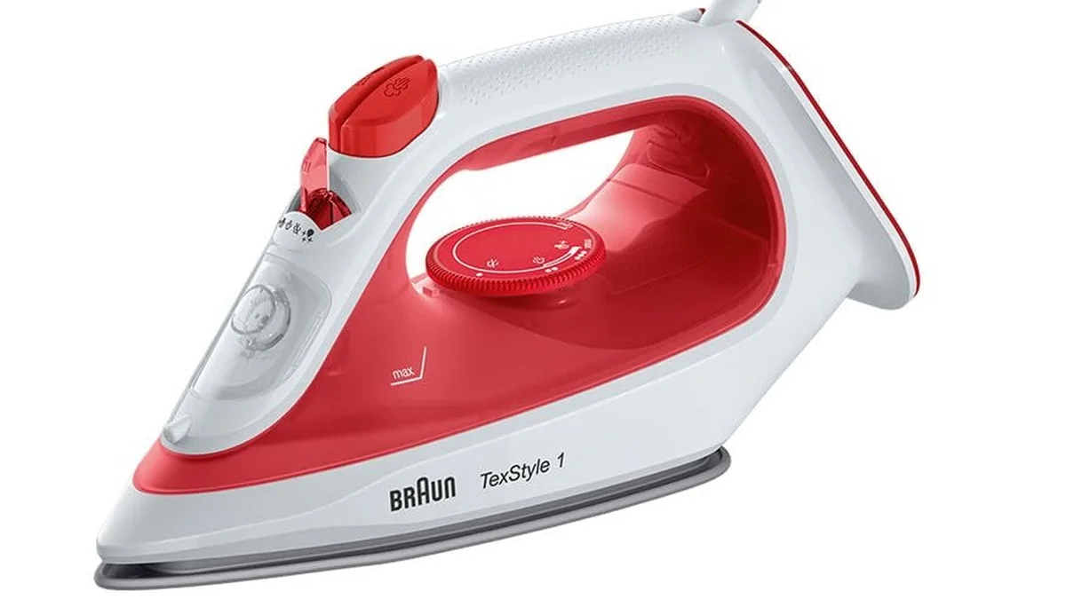 Plancha Braun TexStyle 1 - lista en 35 segundos - 1900W