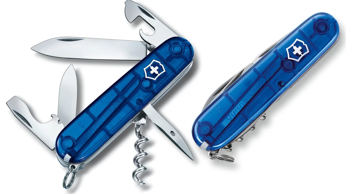 Navaja Victorinox Spartan con 2 hojas, sacacorchos, destornilladores, abrelatas y más