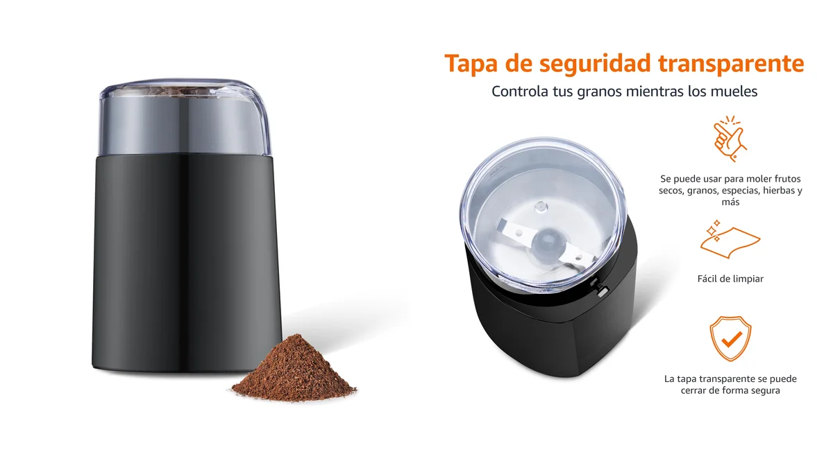 Molinillo eléctrico AmazonBasics - muy buenas opiniones