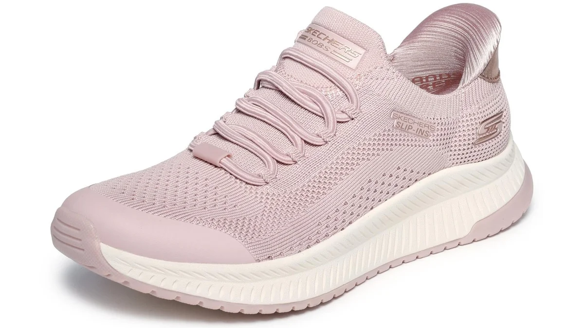 Zapatillas Skechers Bobs Squad 4 Mujer con Slip-In