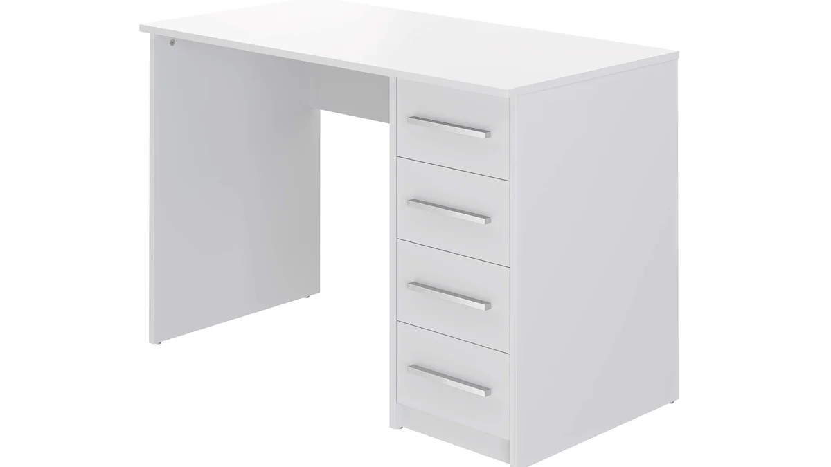 Escritorio con 4 cajones - 110 x 73x 56cm Amazon Basics