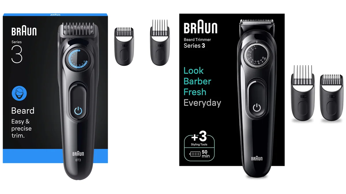 Recortadora Braun ajustable hasta 20mm - 50min batería