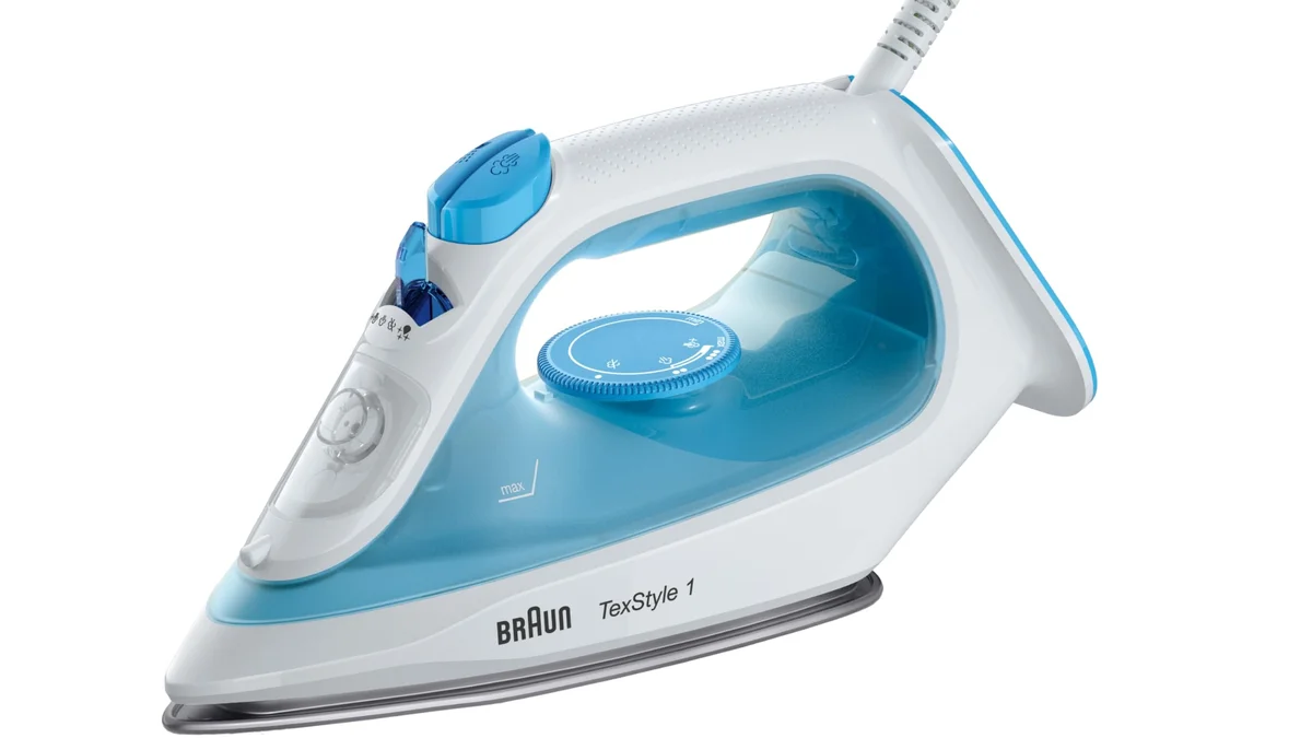 Plancha Braun TexStyle 1 - lista en 35 segundos - 1900W
