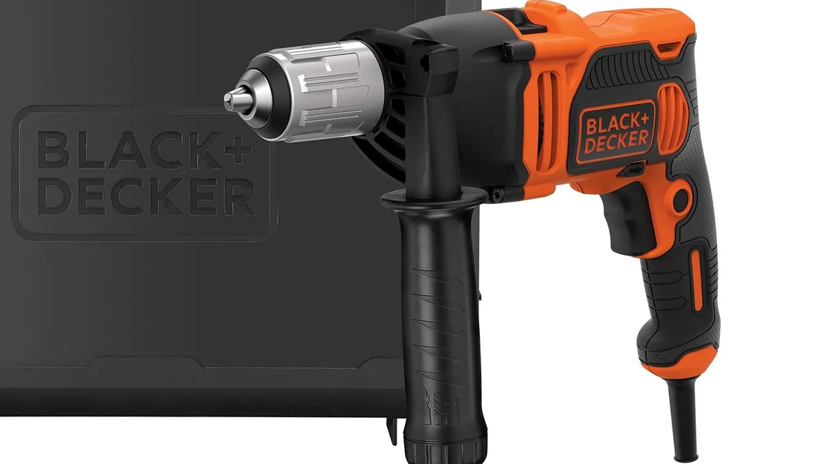 Taladro percutor atornillador Black &amp; Decker 850W