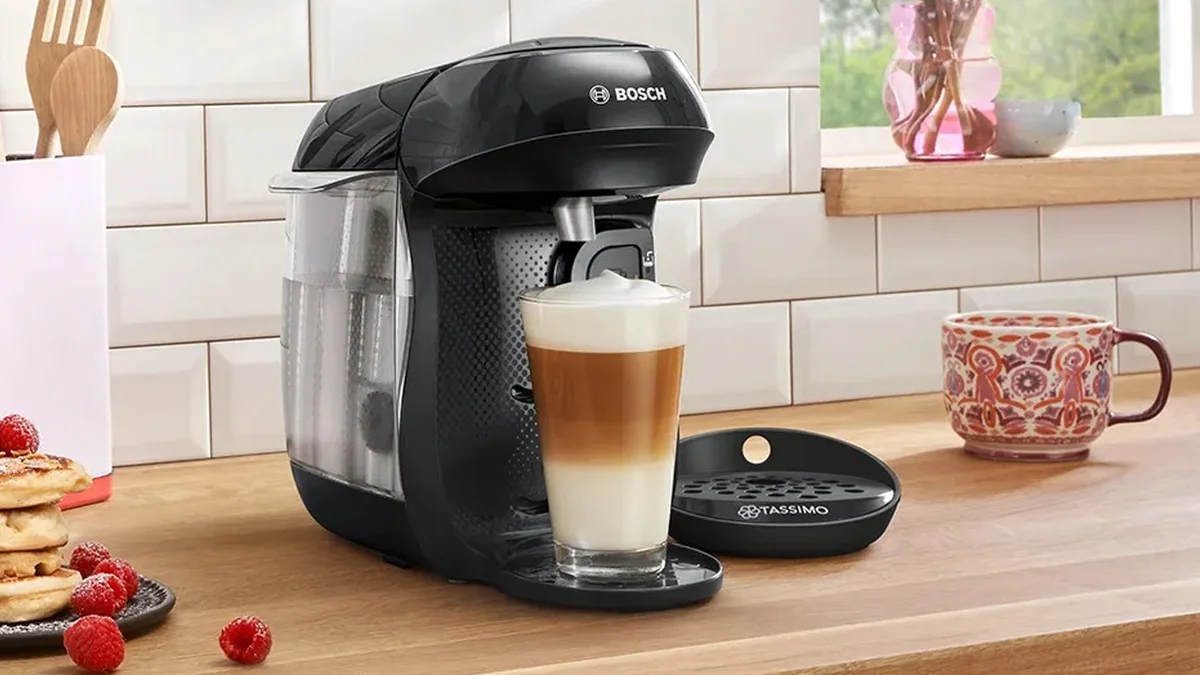 Cafetera de cápsulas Bosch Tassimo Happy
