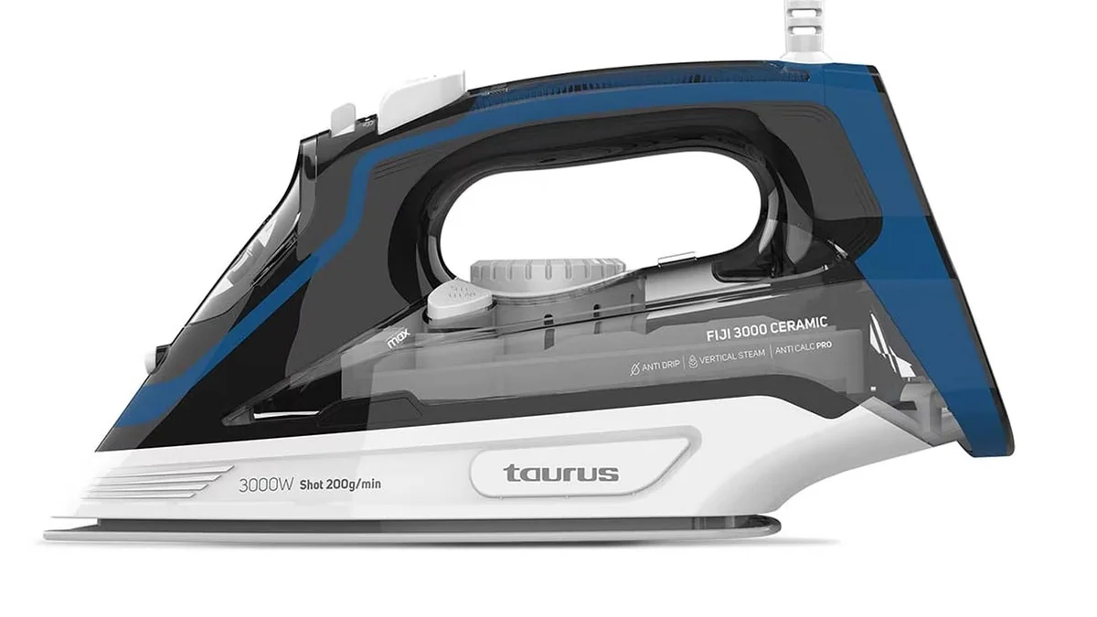 Plancha de vapor Taurus Fiji 3000 Ceramic - 3000W - suela de cerámica