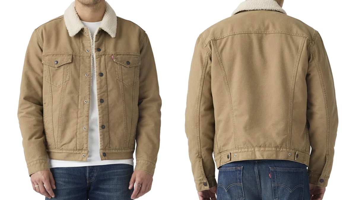 Chaqueta Levi's Sherpa Trucker ovejera - forro borreguito