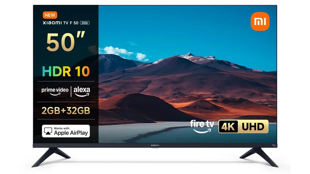 Televisor Xiaomi TV F 50 4K 2026 - Fire TV con Alexa