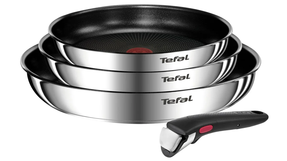 Tefal Ingenio Emotion 22/24/28cm 3 sartenes para horno e inducción - mango extraíble