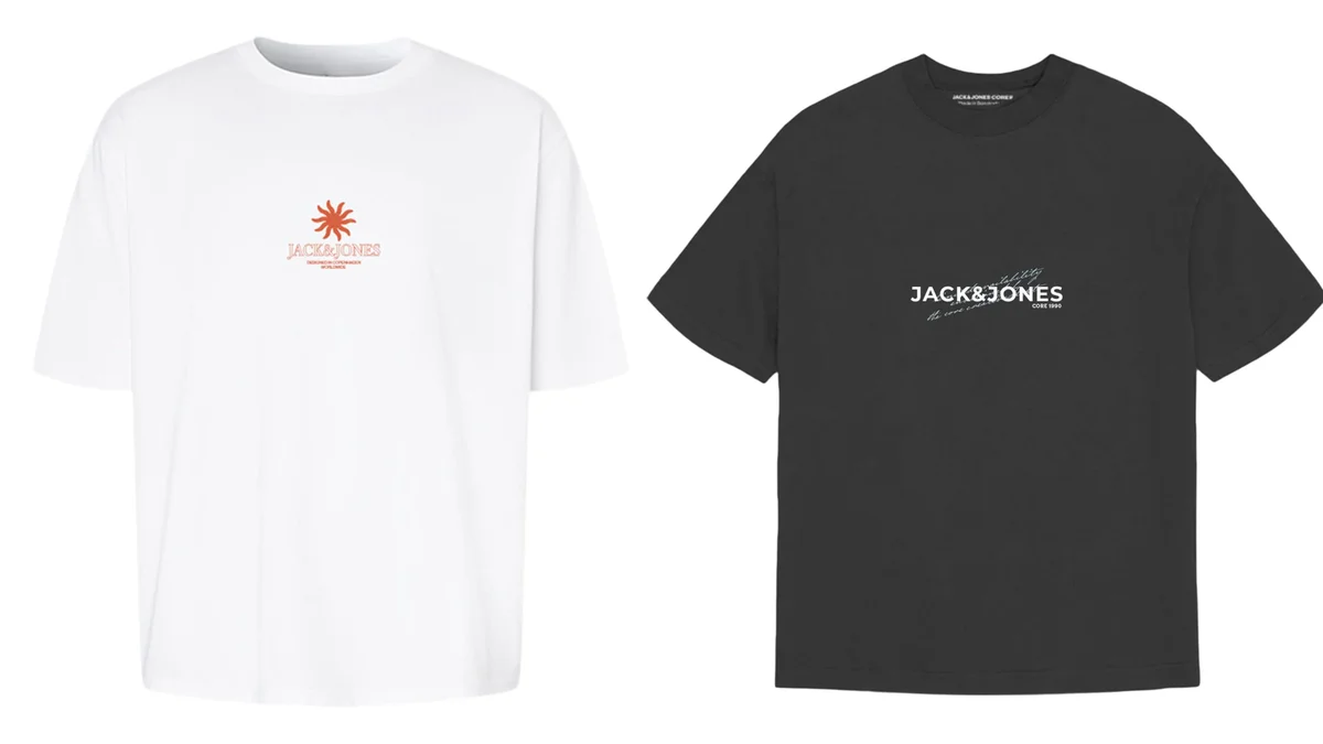 Pack 2 camisetas Jack &amp; Jones Junior - Tallas 128 a 176