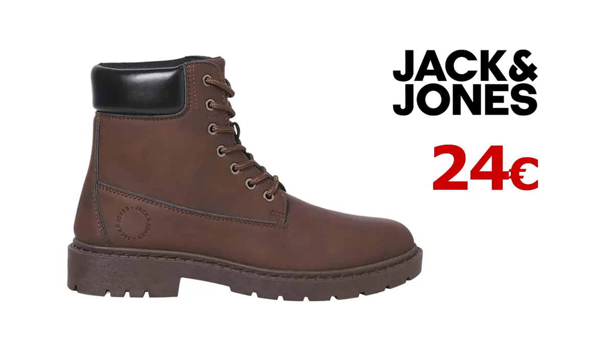 Botas Jack &amp; Jones de cordones para hombre