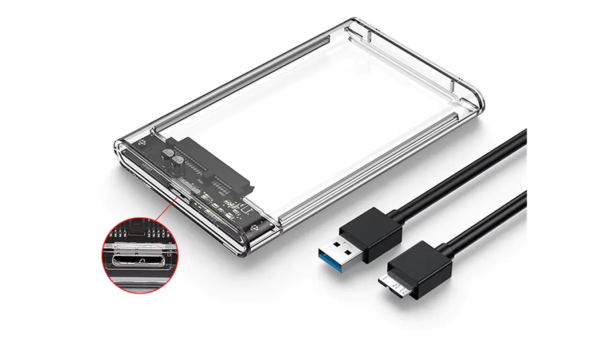 Caja USB 3.0 para disco duro / SSD SATA 2.5"