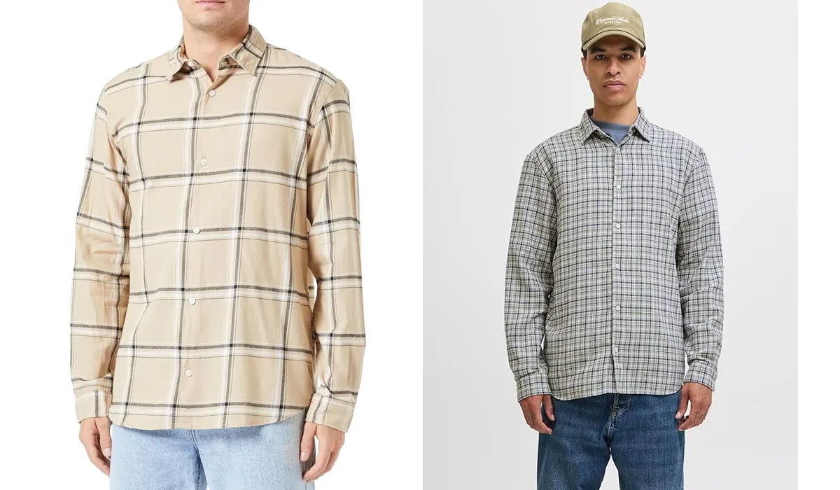 Camisa de franela Jack &amp; Jones para hombre