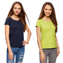 Camiseta oodji básica de algodón