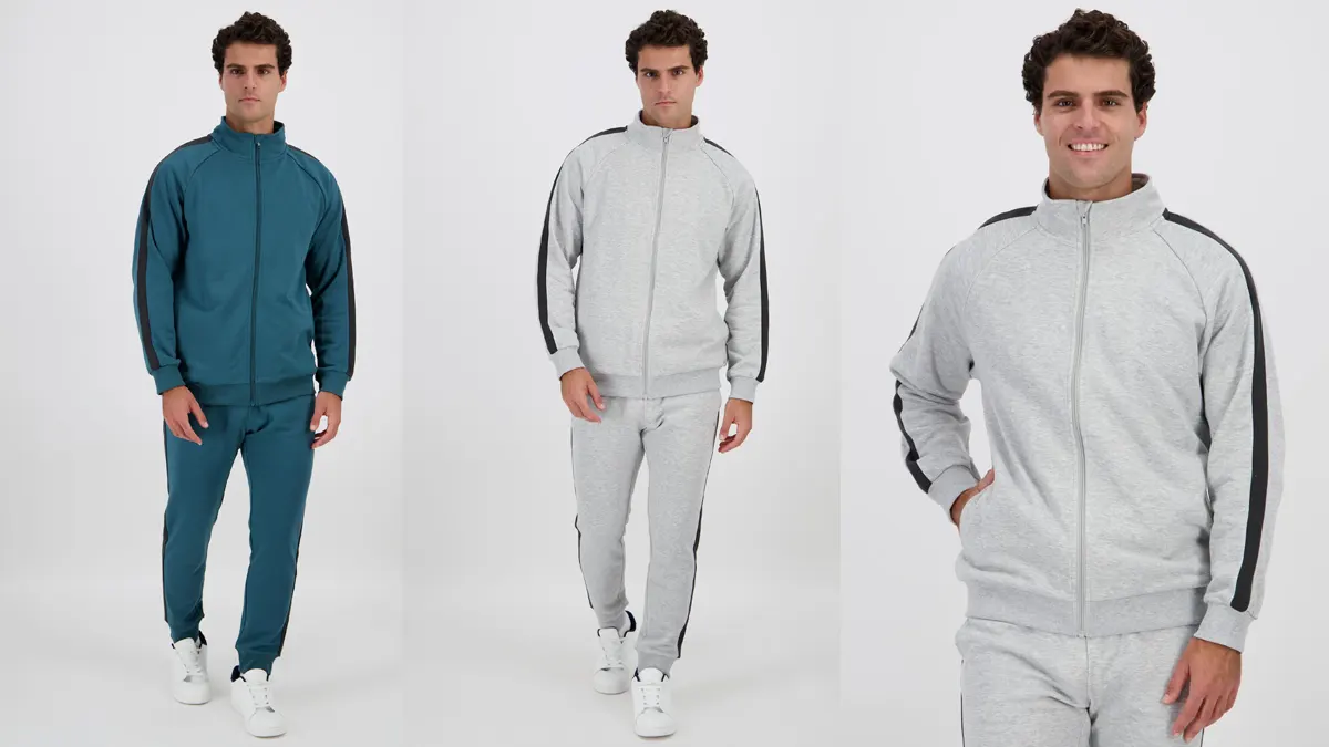 Chándal Up de felpa para hombre - 2 colores