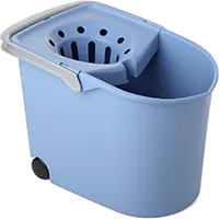 Cubo con 2 ruedas para fregar Tatay - con escurridor