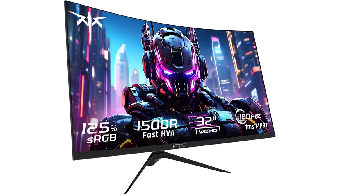 Monitor 32" 2560x1440 180Hz curvo