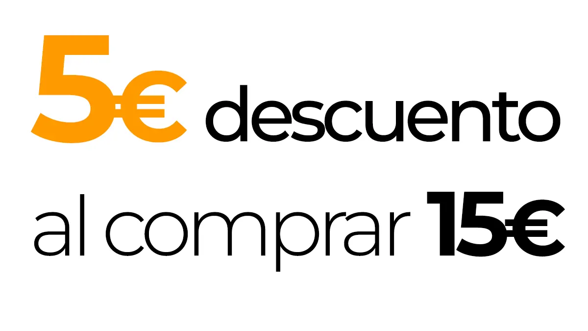 Cupón descuento de 5€ al gastar 15€ en Amazon España ‍