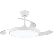 lampara ventilador con mando