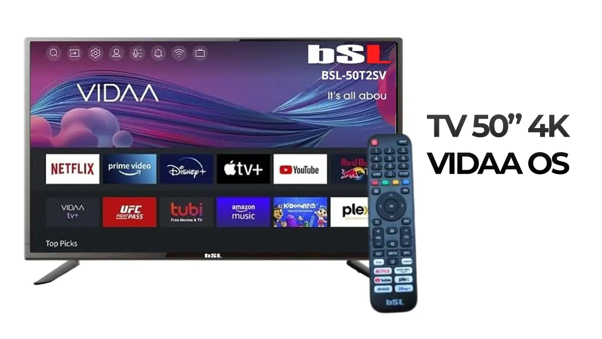50" 4K Smart TV VIDAA OS