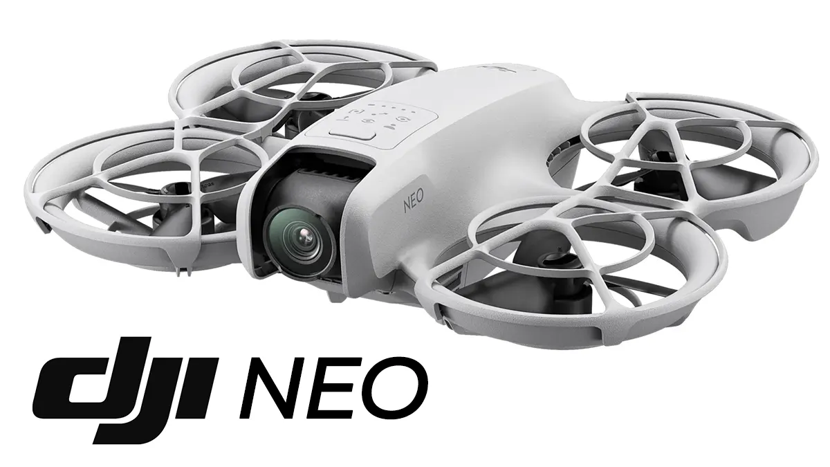 Drone DJI Neo - vídeo estabilizado 4K con seguimiento IA