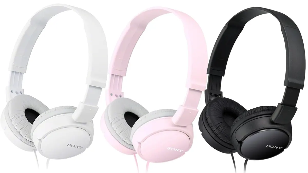 Auriculares Sony MDR-ZX110 plegables