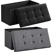 Asiento baúl plegable 38 x 76 x 38 cm - 85 litros  