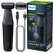 Afeitadora Corporal Philips recargable y usable en ducha