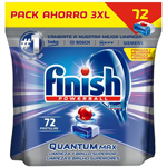72 pastillas para lavavajillas Finish Quantum MAX 