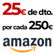25 descuento 250 amazon 10%
