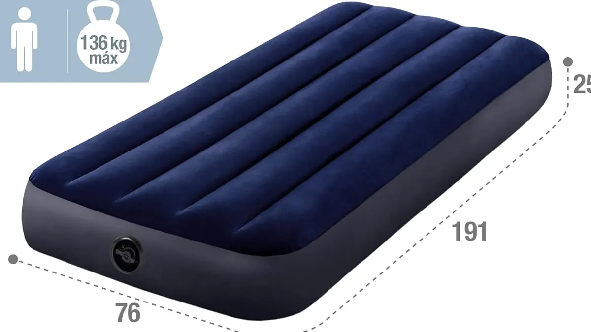 Colchón hinchable Intex 76x191cm