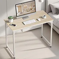 Escritorio 80x40cm - 76cm altura - patas antidesniveles