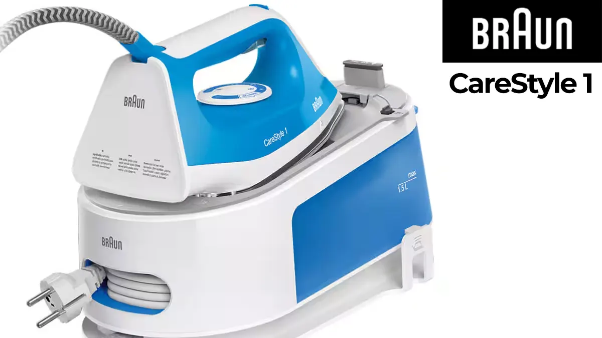Centro de planchado Braun CareStyle 1 - vapor 340g/min