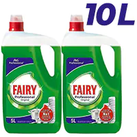 10 litros de Fairy Professional- detergente concentrado lavaplatos