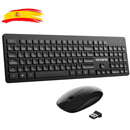 teclado ratón inalámbricos victsing