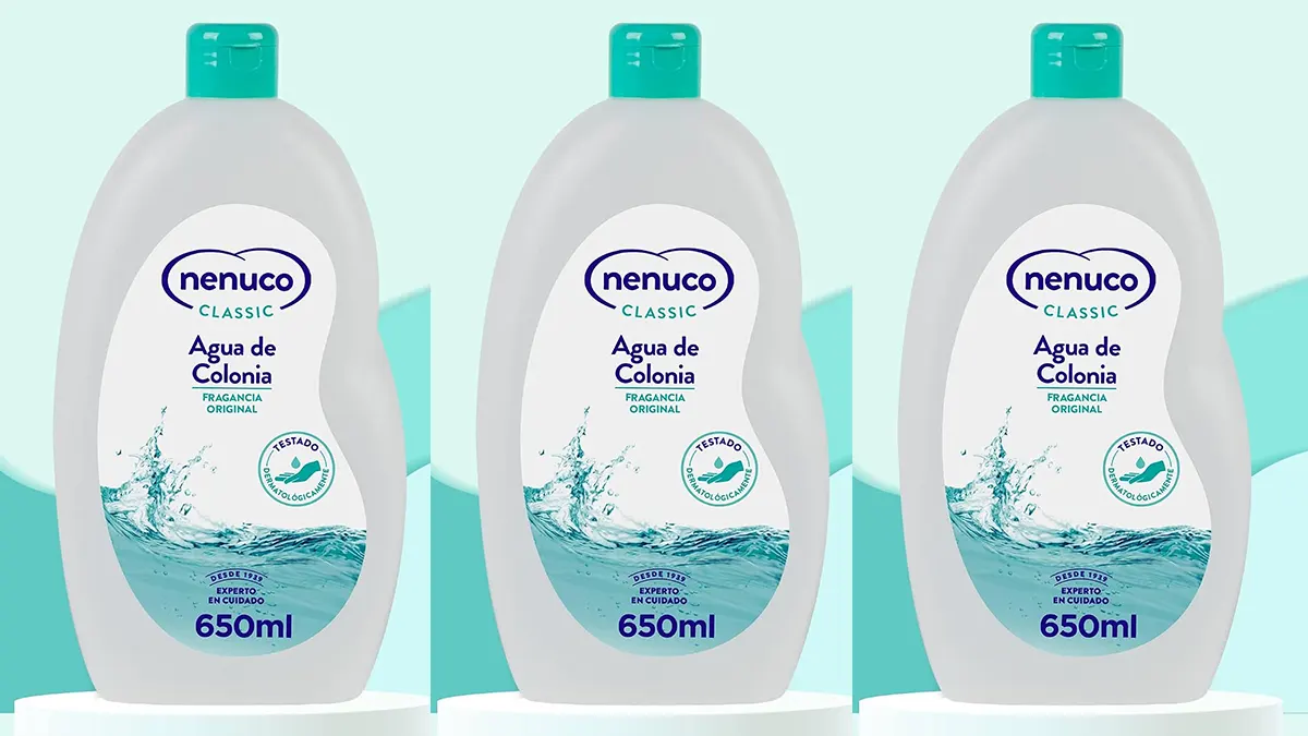 3 Botes 650ml de colonia Nenuco original