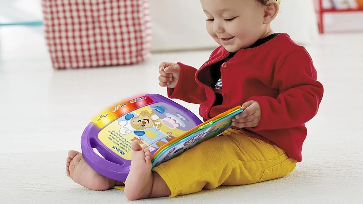 Libro Cancionero Fisher-Price con botones con luces