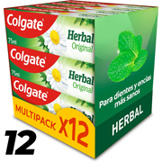 12 tubos 75ml colgate  herbal
