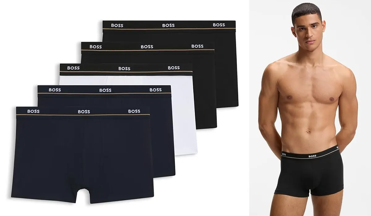 Pack 5 bóxers Hugo Boss