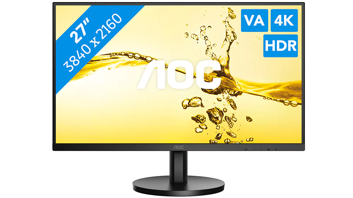 Monitor 27" 4K  3840x2160 - 128%sRGB  - 99% DCI-P3