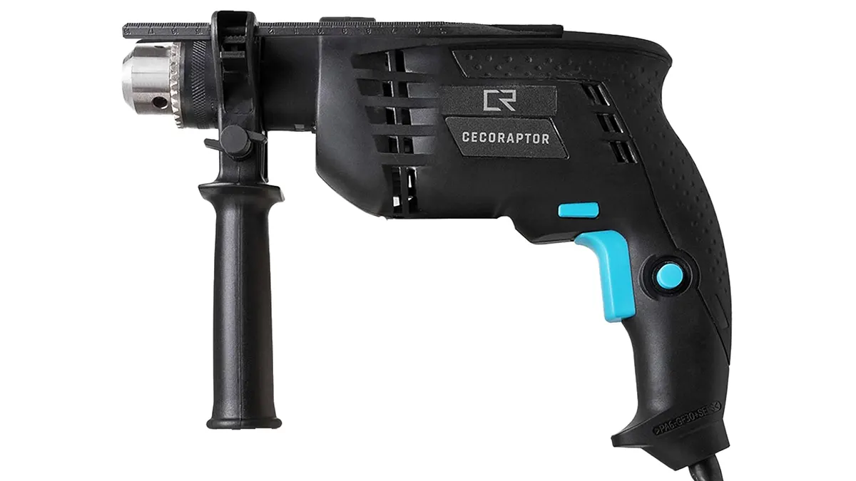 Taladro percutor 850W Cecotec CecoRaptor - 4800rpm - 46000IPM - 3M cable