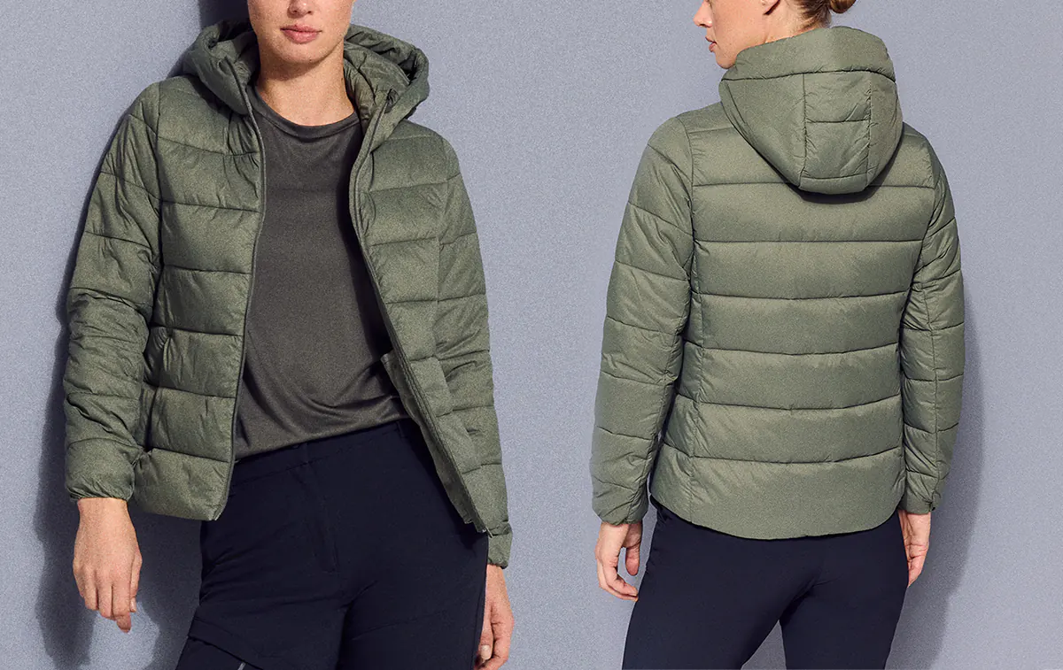 Chaqueta acolchada Mountain Pro mujer con capucha
