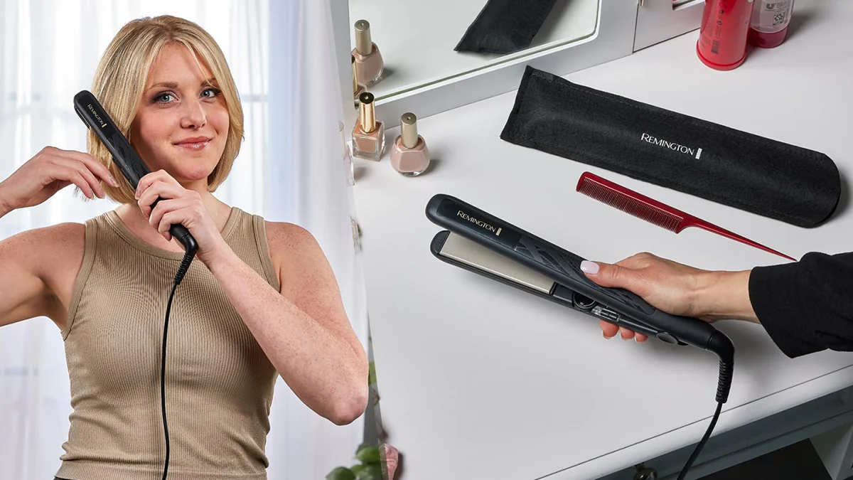 Remington S3500 - Plancha de pelo Iónica - muy buenas opiniones
