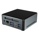 Mini PC Ryzen 5 3550H 16Go RAM 512Go SSD – Triple Affichage 4K, Wi-Fi 5, Ports USB-C/HDMI/RJ45 – Pour Bureau, Maison, Télétravail