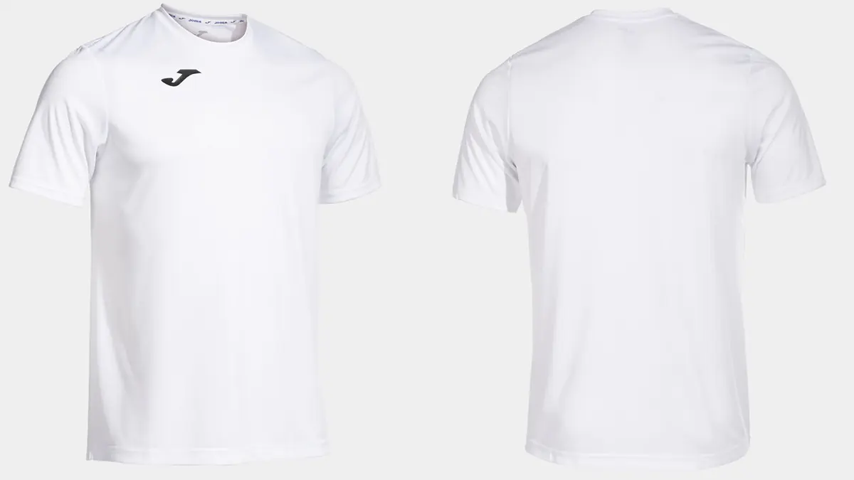 Joma camiseta secado rápido - absorbe solo 0.4% de su peso en sudor